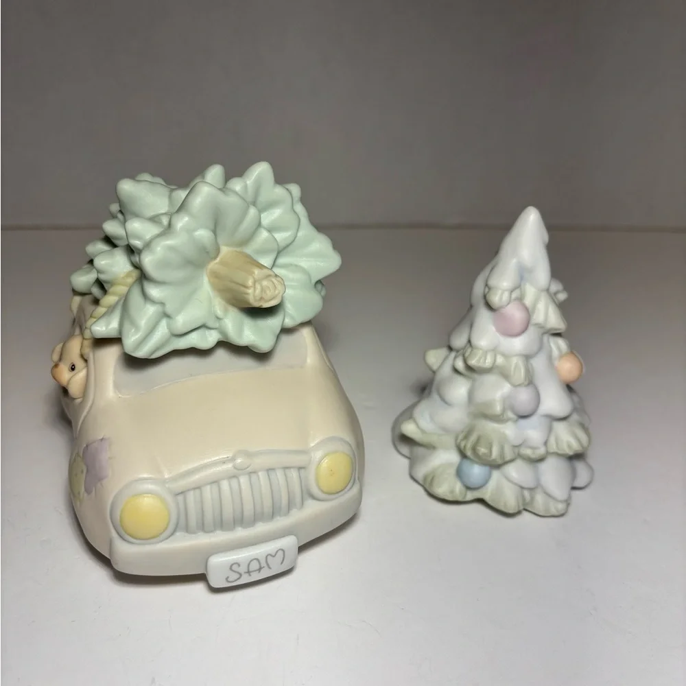 Sam’s Car Trumpet Sugar Town Car 1992 By Precious Moments And Single Tree 1994